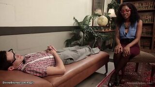 Shrink Makes Patient Sucking Cock