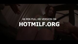 Oiled Up Japanese Mature Ai Sayama Sucks Two Dicks