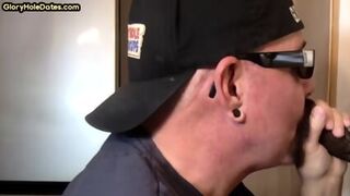 IR Gaydaddy Assfucked By Hard Black Penis After Gloryhole BJ