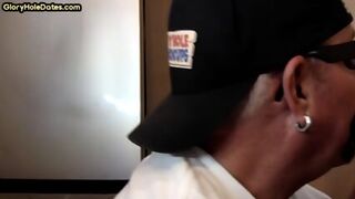 IR Mature Gay Sucker Gets Gloryhole Fucked In Closeup