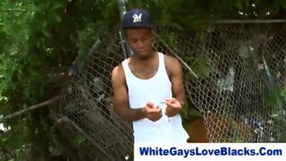 Black Gangster Sucks Whiteys Dick
