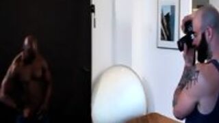 Black Gaysex Jock Devours White Meat