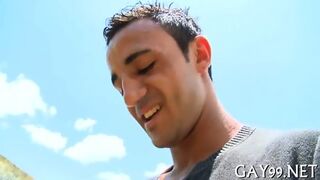 Hot White & Black Gay Sex