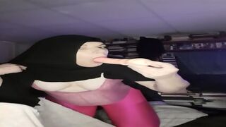 Shemalemuslima Aisha Hijab Sucking