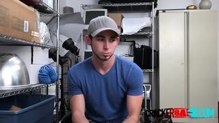 Guy Tells Horny Director Heï¿½s Not Gay As He Takes His Big Cock Deep
