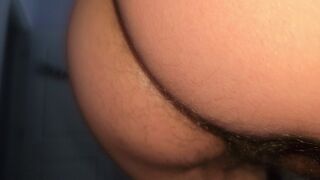 Walk Around Ass Tease Straight Edge Hairy Booty Acquired Dangling Close Up Cock Twink Shorties