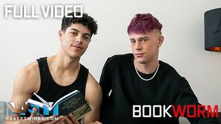 NastyTwinks - Bookworm - Harley Xavier, Jordan Haze - Step Brothers Play While Mom's Away - Full Vid