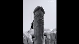 Milking Four Loads From My Dick In Four Hours - Cumshots - Masturbation Compilation - Monochrome