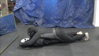 barefooted frogman defeats leather jacket wearing orca