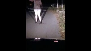 Public Piss Play in the middle of the street