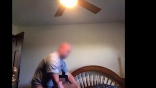 SkinHead White Thug Bare Pounds Black Bitch