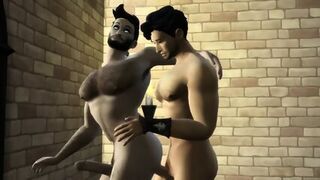 Chastity Jock Got Blowbanged
