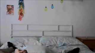 Skiilled Tranny Stroking Her Black Fuckfriend S Cock