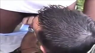 African Boys Fucks White Guy In The Woods