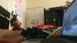 I jerk off while watching xxx at home when I'm alone