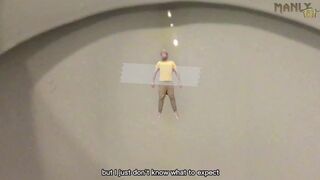 Try not to piss on the toilet seat - Piss on a tiny man instead - Manlyfoot ‍- Golden shower