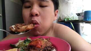 MAKAN BAKWAN SAYUR TELUR PART 37