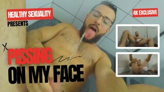 Watch me getting off in the shower, dirtytalking and pissing in my face!