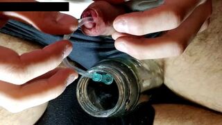 Urethra bladder insertion tube pee homemade