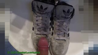 Piss and Cum worn Adidas Hardcourt