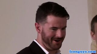 Sinful Hunks Cocksucking In Forbidden Trio
