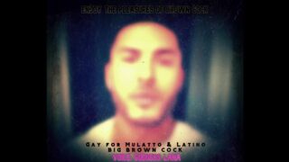 Gay for Mulatto and Latino Big Brown Cock