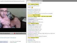 Self Facial on Chaturbate! Webcam Screen Recording, Hard after Cumming