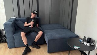 Guy jerked off and CUM in Nike Air Max Plus TN