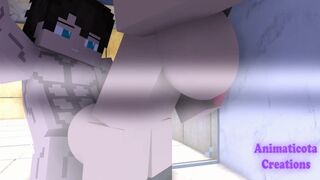 Wild Sex In The Shower With Jenny - Minecraft Sex Mod Animation