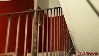 Babe Sucks Bisexual Cock