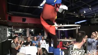 His Ass Fucked By Stripper