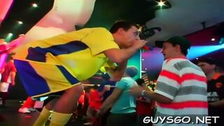 Horny Gays On Crazy Party