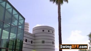 SEXY Redhead BBW Has Bisexual Softcore Sex With Another Chick