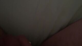 Me beating off with my roomie&friend home #1