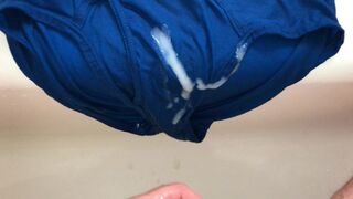 Wet underwear fetish