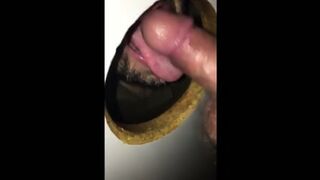 Big Cock Blowjob At GH: Shooting On Cocksucker's Tongue