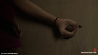 Shemale Anal Fucks Glory Hole Man