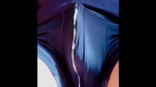 Perverted Japanese ejaculating with nipples