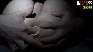 Stuffing a Condom in My Ass and Going Wild
