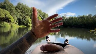 He was living for the most part in those villages on the lake.