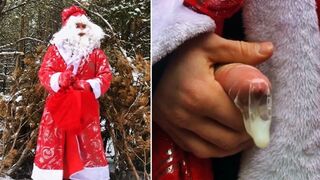 Santa Claus has prepared a Christmas GIFT for All GAY PEOPLE!!! Happy New Year faggots!