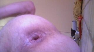 Taking 2 HUGE DILDO'S,ANAL GAPE,CUM SHOT