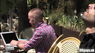 Muscle Jock Oral Sex And Cumshot