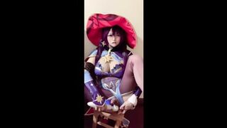 Pretty Cosplay Chinese Shemale Cum Show 6