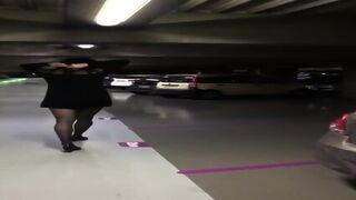 Montage Of Tgirl Maeva Playing Together In Public