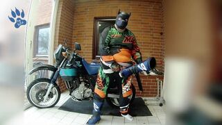 pawing off in new Madhead MX gear