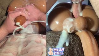 Ryo From MLON Doll Takes GALLONS of Cum in All Holes