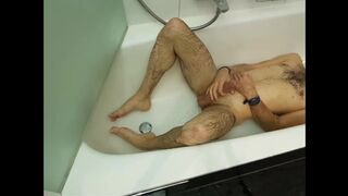 10 Days no Cum - 1 Hour Edging - Handsfree Orgasm ||| Shower / Bathtub