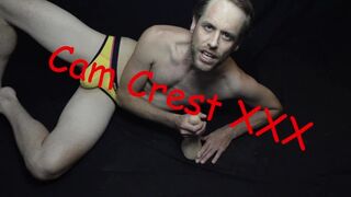 Cam Crest Gives Footjob