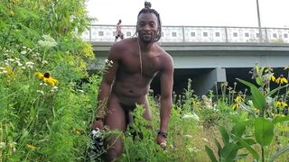 CAUGHT!! Kennie Jai jerks at the river in Chicago and GETS CAUGHT!!